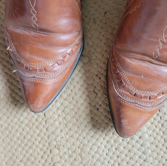 Leather Booties - Picture 4 of 6